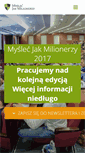 Mobile Screenshot of myslecjakmilionerzy.pl